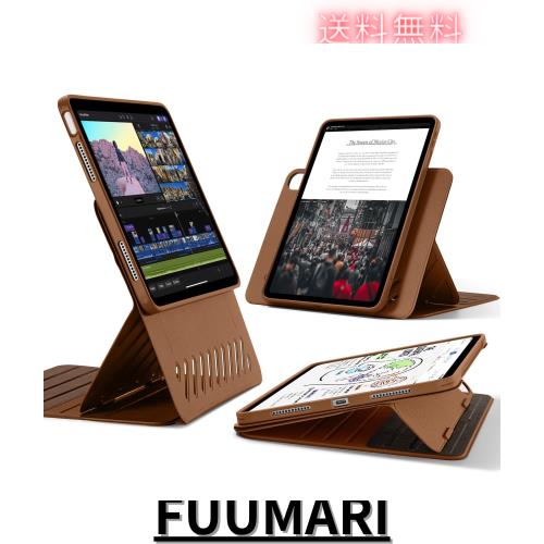 ESR iPad Air 13インチ ケース M2 2024専用 取外し可能なマグネットカバー付き回転式ケース 縦向き/横向きスタンド 9段階の角度調節可能 7,326円