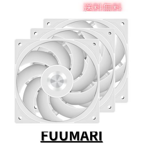 PCCOOLER F5 R120 120mm PC ファン, 性能冷却ファン、120 mm PWM 4ピンFDBシャーシファン、4-Pin 2200 RPMデイジーチェーンPCファン、86Cの通販は 6,346円