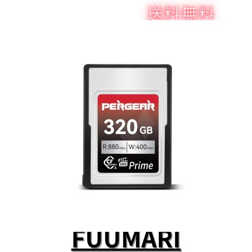 PERGEAR CFexpress Type Aメモリーカード プロフェッショナル タイプ A 最大 880MB/秒の読み取り速度 ＆ 900MB/秒の書き込み速度 4K 120Pの通販は 16,080円