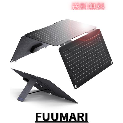 【2023年革新版】BigBlue 30W ソーラーパネル 3ポート USB 小型 ETFE ソーラー 充電器 ソーラーチャージャー 折りたたみ式 単結晶 高変換