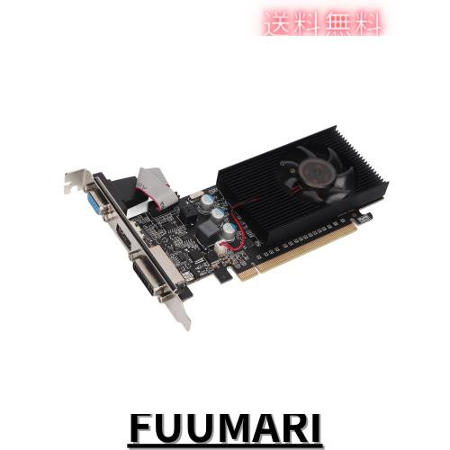 グラフィックボード GT610 2GB DDR3 グラフィック カード 64 ビット 810MHZ メモリ頻度 1000MHZ コア周波数 2560x1600 解像度 PCグラフィ