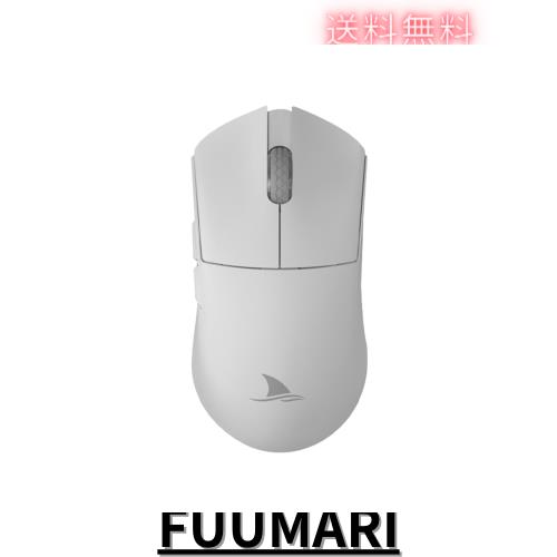 ゲーミングマウス HOGREL M3-PRO 1K/2K/4K ワイヤレスマウス PAW3395 光学センサー搭載 26000DPI調整可 Bluetooth/2.4Ghz/USB-C 3モード の通販は 7,733円