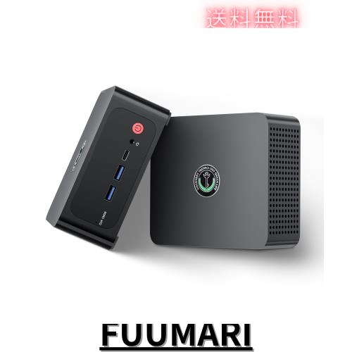 ミニPC Ryzen 7 TRIGKEY Speed S6 R5-6600H(6コア12スレッド, 最大4.5 GHz) 16G DDR5 4800MHz 500G M.2 PCIE4.0 NVME SSD 高性能小型PC, の通販は