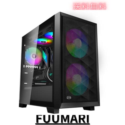 PCCOOLER CPS - C3D310ARGB　PCラック Amazon.com: PCCOOLER CPS C3D310 Airflow M-ATX PC Case Mid Tower