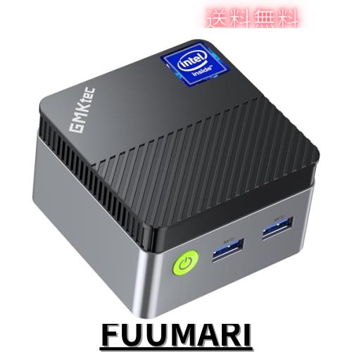 GMKtec ミニpc N97 mini pc Windows 11 Pro DDR5 12GB+256GB SSD 小型pc