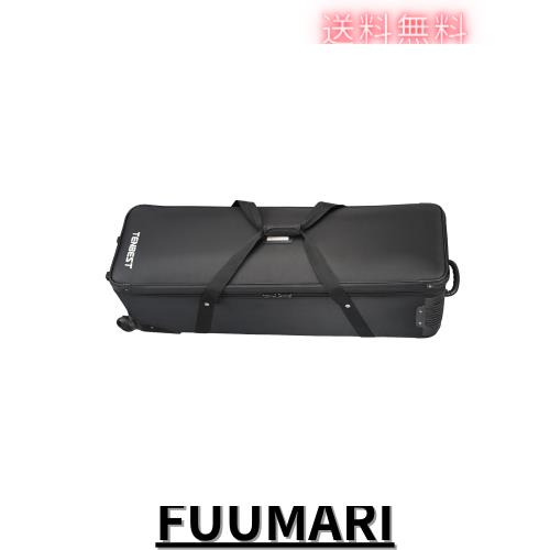 TENBEST 写真スタジオ機器ケース ローリングバッグ 120x38x33 cm 大容量 防水 1680D ナイロン生地 撮影用フラッシュ、ライトスタンド、し