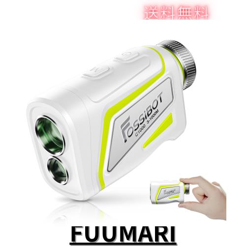 FOSSiBOT ゴルフレーザー距離計 C1000/C1000 PRO OLED赤緑色表示 光学6倍望遠 最速0.06S測定 高透過レンズ 1000m/1093yd対応 マグネット
