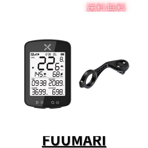 XOSS G+ Gen2 サイクルコンピュータセット GPS サイコン マウント 無線 サイコン 2.2インチ Type-C充電 ANT+ Bluetooth対応 ワイヤレス