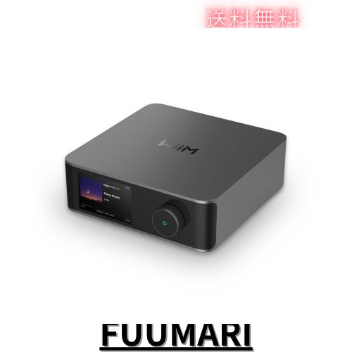 【直輸入品】WiiM Ultra 音楽ストリーマー＆デジタルプリアンプ | 3.5インチタッチスクリーン、Google CastおよびAlexa対応、Spotify、Am
