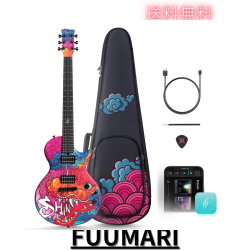 NOVA GO SONIC enya music エレキギター ブラック Nova Go Sonic