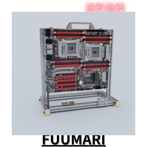 アルミニウム合金 オープンフレーム PCケース DIY マザーボード用 (4.EATX)の通販は