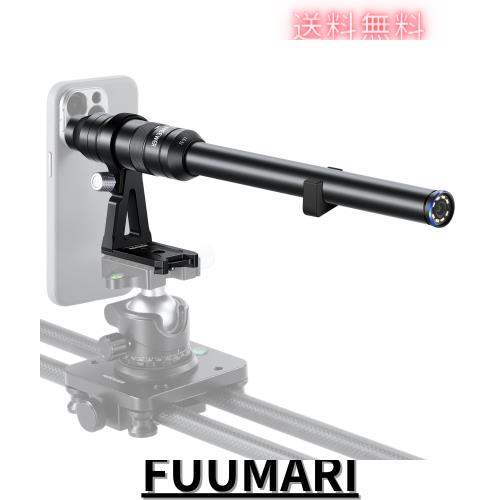NEEWER 18mm 2x マクロプローブレンズ スマホ用17mmスレッド付き ビデオ撮影用 コンパチブルNEEWER フォンケージ/フォンケース 17mmレン