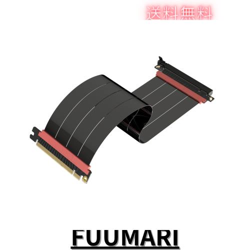 LINKUP - AVA5 PCIE 5.0 ライザーケーブル | RTX5090 RX9070 GPUに対応 | x16 128GB/s速度 | PCIe 4.0 ＆ WRX80/WRX90Eと互換性あり | ス