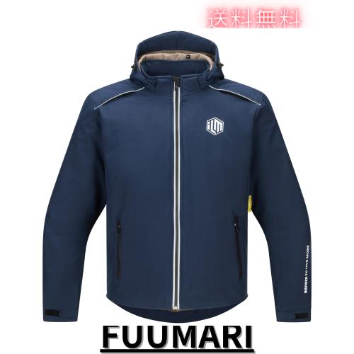 [ILM] バイク ジャケット 秋冬春 ライディングジャケット 3シーズン 防風防水防寒 CEプロテクター内蔵 通気口 着脱保温インナー 耐摩耗 の通販は