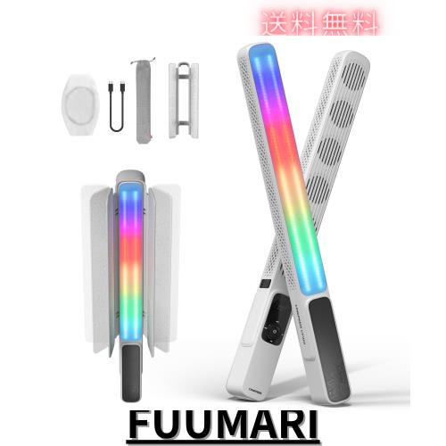 [公式旗艦店]ZHIYUN CINEPEER CF100 100W LEDビデオライト スティック型撮影用ライト Type-C充電式 色温度2700-6500K 1/4インチネジ穴付