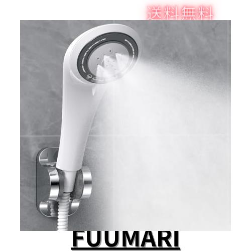 RUNCTY シャワーヘッド マイクロナノバブル ミスト 5段階モード 節水