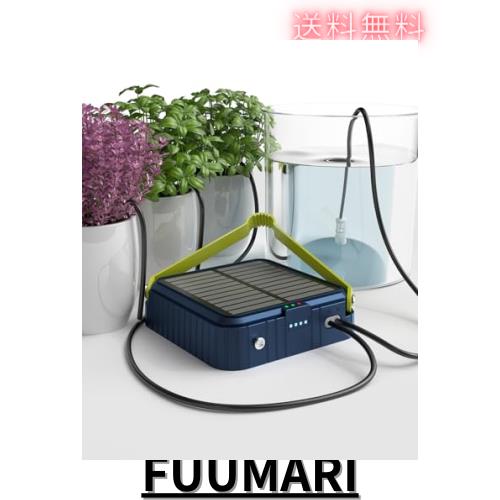 ソーラーポンプ 自動水やりシステム、最新自動散水システム植物 自動灌漑装置 散水機 ガーデニング小型散水タイマー 自動灌水器 屋外、温の通販は