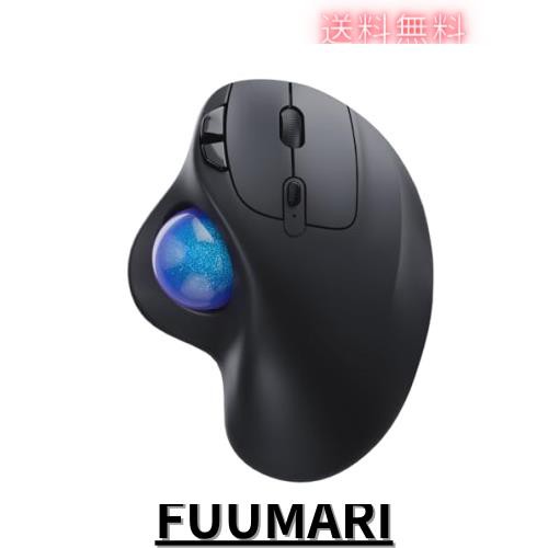 EWiN マウス トラックボール 無線 Bluetooth&2.4GHz両対応 3台同時接続 5段階DPI調節 Type-C充電式 500mAh大容量バッテリー ワイヤレス の通販は