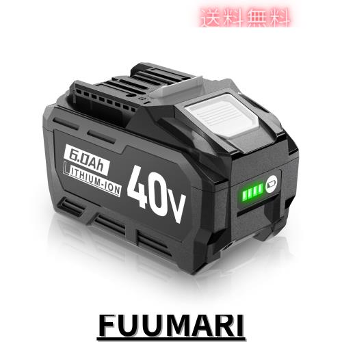 互換マキタ 40V バッテリー 6.0Ah 40V電動工具対応 保護性能増強 BL4025 BL4035 BL4040 BL4050 BL4060互換バッテリー パワーアップ 仕事の通販は