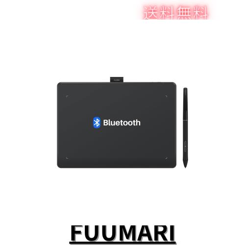 HUION Inspiroy Frego S 無線ペンタブ 板タブ ワイヤレス Bluetooth5.0 ブルートゥースペンタブレット 充電不要ペン 8192レベル筆圧感度