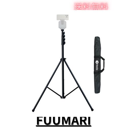 XbotGo Update T4 三脚 サッカー/バスケットボールゲーム録画用:最大13フィート、追加クイックリリースマウント、収納バッグ、滑り止めフ