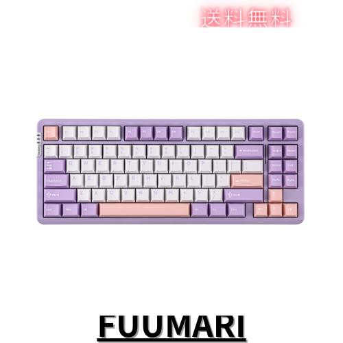 【新登場】EPOMAKER x LEOBOG HI86 ワイヤレスゲーミングキーボード 塗装仕上げガスケットアルミメカニカルキーボード ホットスワップ対の通販は