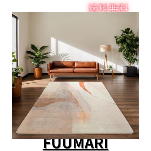 Calore カーペット ラグ ラグマート 絨毯 北欧 模造カシミヤ 防ダニ 抗菌 防臭 滑り止め 幾何学模様 耐久性 長方形 ホットカーペット 冷