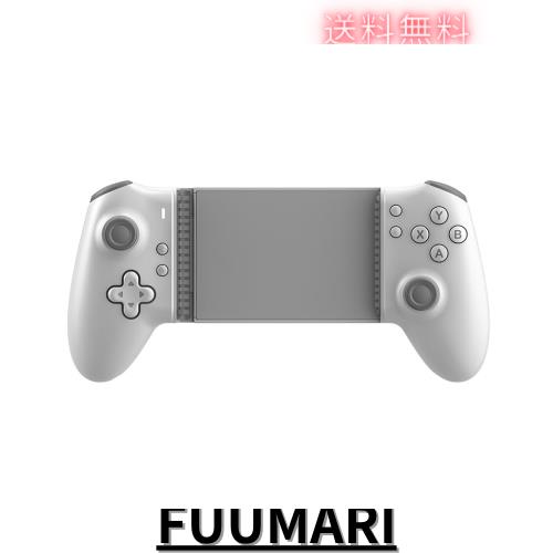 Bluetooth モバイルゲームコントローラー for iphone/Android/Switch/PC マイクロスイッチ ホール効果スティック＆トリガー搭載 1000Hz ポ