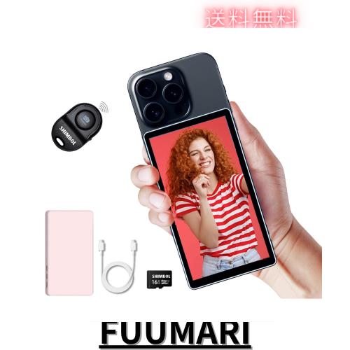 Shimbol CP5 5インチ タッチスクリーン リアカメラ セルフィーモニター 合金シェル iPhone ミニモニター iPhone Android フォン Vlogging