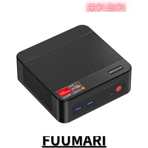 BOSGAMEミニPC Ryzen 9 6900HX P3 mini pc 8C16T 最大4.9Ghz 32G/1TB 2xDDR5 3画面 2xPCle4.0 SSD 680M Windows 11 pro 対応 静音ファン