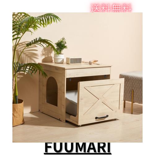 CELAVY 猫 トイレ カバー 猫トイレ隠し 猫砂 飛散防止 トイレ収納