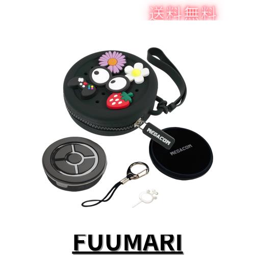 megacom DuoMon3 PRO 2025ver. 自動再接続機能 1P/2Pポケットオートキャッチャー(レッドボール)、IPX7防水ワイヤレスとType-C充電式APP調