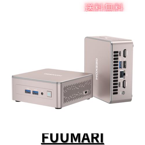 GEEKOM A5 ミニpc【2025 新型】AMD Ryzen 5 7430U（6コア/12スレッド