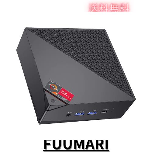 ミニPC AMD Ryzen 7 5825U 16GB RAM 512GB SSD, Mini PC 8C/16T 最大 4.50