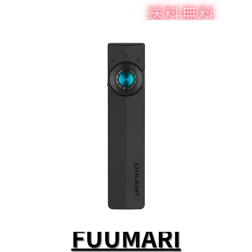 OLIGHT(オーライト) ArkPro ledライト EDC フラットフラッシュライト スポット/広角/UV/緑の光束 4光源 1500ルーメン Type-C＆MCC充電式