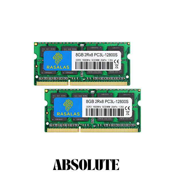 16GB PC3L-12800 ノートPC用メモリ RAM DDR3L 1600MHz 8GB×2枚 SODIMM