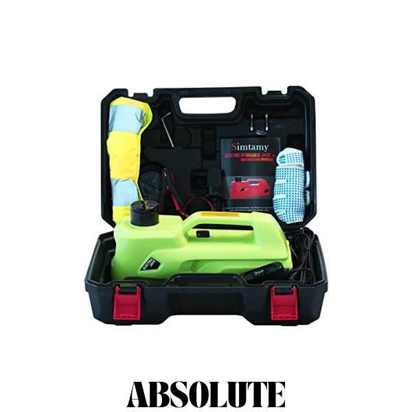 NthPOWER 5t 車用電動ジャッキ 12V 自動車ジャッキ 電動油圧ジャッキ 耐荷重 5トン 車フロアジャッキ 収納ケース付き タイヤ交換するツーの通販は