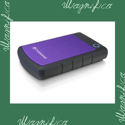 トランセンドジャパン Transcend ポータブルHDD 2TB 【PS5/PS4 メーカー動作確認済】 耐衝撃 USB3.1 Gen1 3年保証 TS2TSJ25H3P(パープル)の通販は