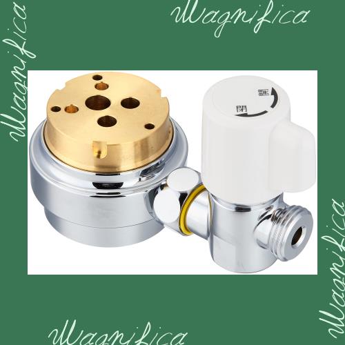 SANEI シングル混合栓用分岐アダプター 湯水分岐 分岐口回転式 TOTOエコシングル用B98-1Dの通販は