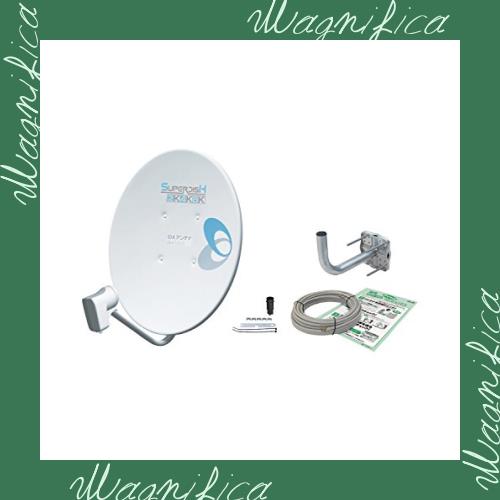 DXアンテナ BSアンテナ 【2K 4K 8K 対応】 45cm形 BS・110°CS アンテナセット (同軸ケーブル+取り付け金具) BC453SKの通販は