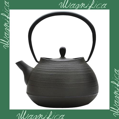 壱鋳堂 南部鉄器 鉄瓶 刷毛目1.3L - Kettle Hakeme 1.3L - IH調理器対応 南部鉄器 : 壱鋳堂 鉄瓶 刷毛目 hakeme 1.3L W19xD17xH22(cm) 南部鉄器：壱