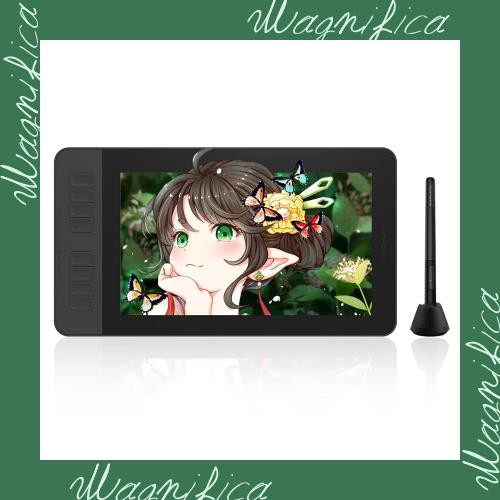 GAOMON液タブPD1161 11.6インチIPS HDデジタルイラスト液晶ペンタブレット  傾き検知付き8つショートカットキーと8192レベル筆圧の電池不の通販はau PAY マーケット - Magnal | au PAY  マーケット－通販サイト