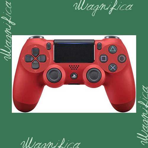 純正品】ワイヤレスコントローラー (DUALSHOCK 4) マグマ・レッド (CUH