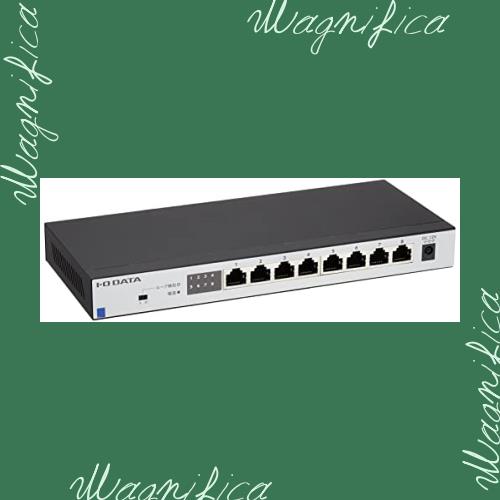 アイ・オー・データ スイッチングハブ 8ポート 2.5Gbps対応 lanハブ メタル筐体 ファンレス ループ検知機能 土日サポート 3年保証 日本メの通販は