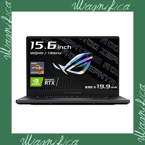 ASUS ゲーミングノートPC ROG Zephyrus G15 15.6インチ GeForce RTX 3080 Ryzen 7 6800HS メモリ16GB SSD512GB リフレッシュレート165Hz の通販は