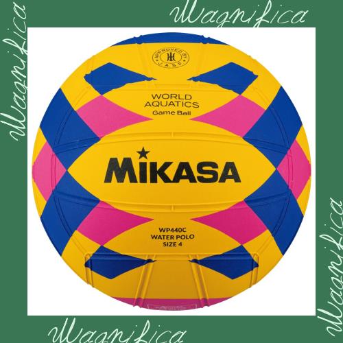 ミカサ(MIKASA) ウォーターポロ 水球 国際水泳連盟 公認球 検定球 4号 (女子用・一般・社会人・大学・高校・中学男子用)発泡ゴム 黄/青/の通販は 7,566円