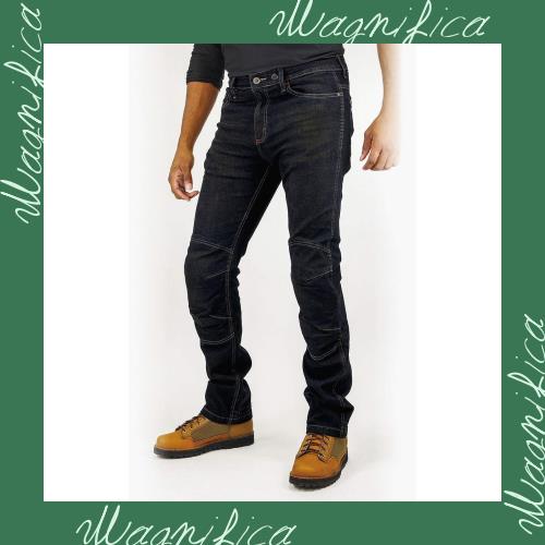 [KOMINE] バイク用 WJ-7323R ジーンズ 07-7323 メンズ Deep Indigo 4XLの通販は