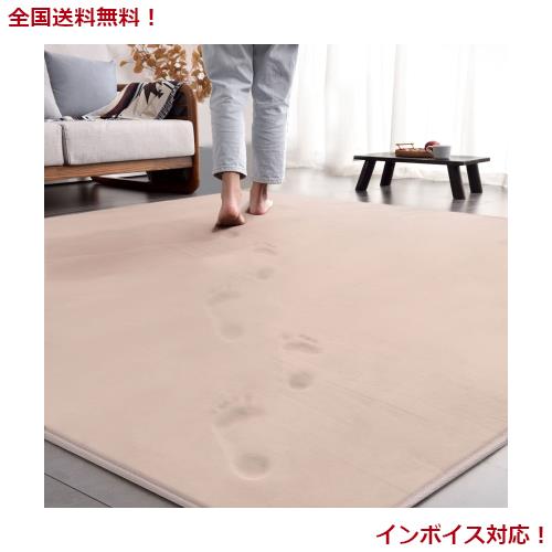 ラグ カーペット 2畳 低反発 ラグマット 185x185cm 厚手15mm 防音 滑り止め付 洗える 床暖房 ホットカーペット対応 防ダニ 抗菌 厚い フの通販は 6,763円
