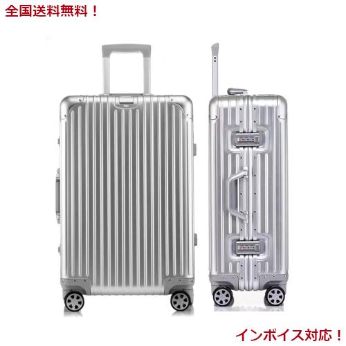 [Yuweijie] スーツケース キャリーケース オールアルミ合金ボディキャリーバッグ 機内持ち込み 耐衝撃 大型 軽量 ダブル仕切り板 静音ダの通販は