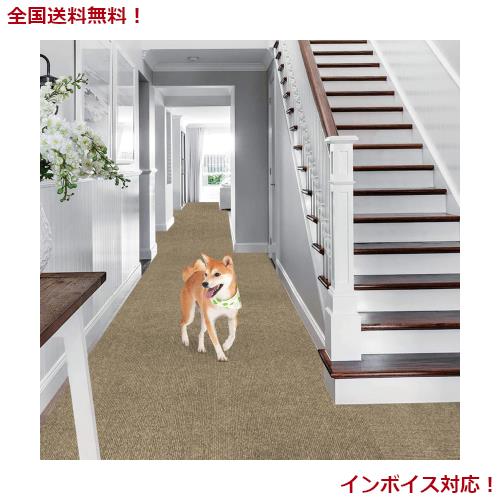 廊下敷きカーペット 吸着マット  滑り止めカーペット 幅60cm 600cm 犬 ロングカーペット ロールカーペット 洗えるカーペット 防音 ラグ